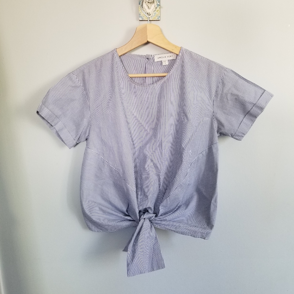 Amour Vert 100% Organic Cotton Blouse Size S